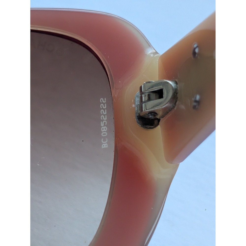 Chanel 5101 Sunglasses Red Tan Square Gradient Lens 57-18 130 CC Logo Summer - Picture 6 of 8